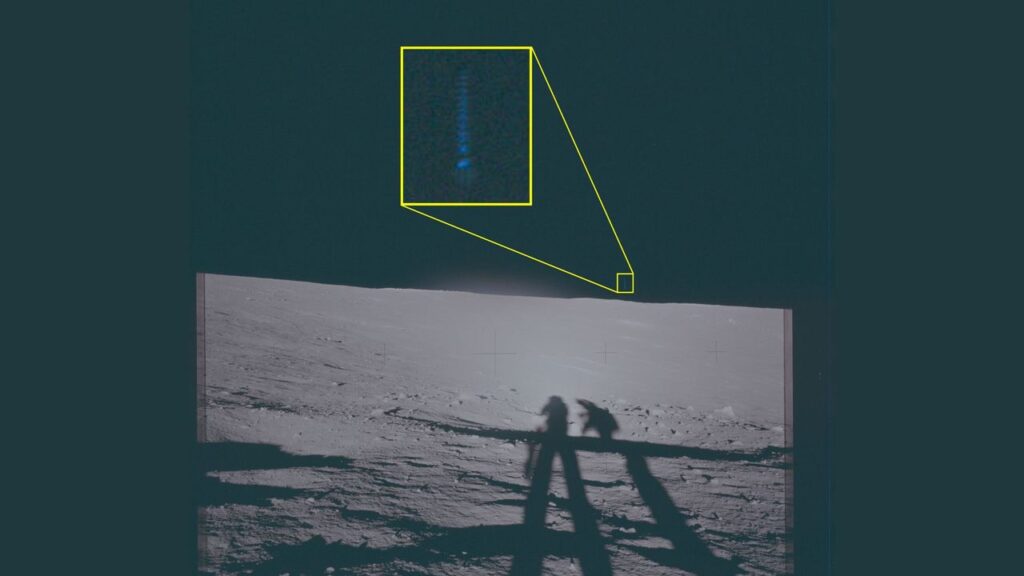 Az újra titoktalanított Apollo 12 felvételek rejtélyes holdi fényjelenségekre utalnak