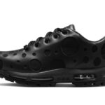 A Nike pöttyös, full black Air Max Goadome Low bakancsa a szezon legsötétebb flexe