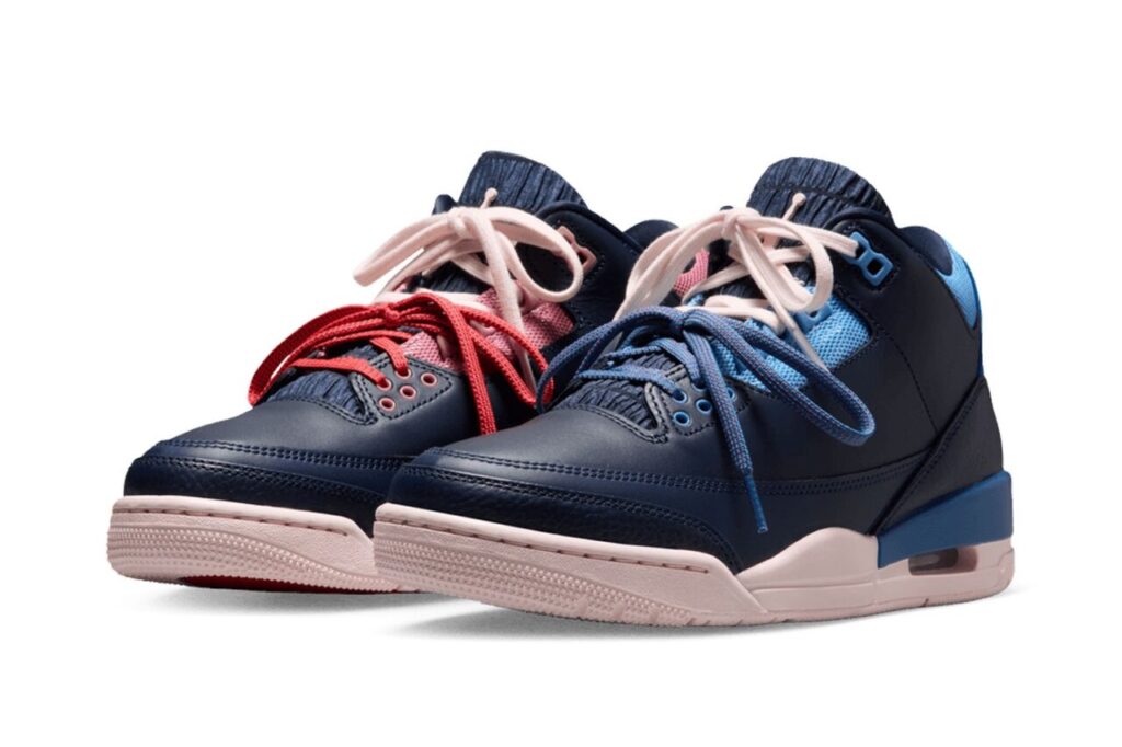Az Air Jordan 3 aszimmetrikus dizájnnal robban be a sportos reneszánsz jegyében