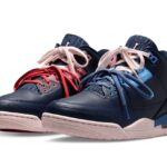 Az Air Jordan 3 aszimmetrikus dizájnnal robban be a sportos reneszánsz jegyében